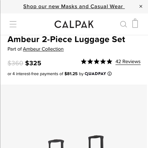 Calpak 2-piece luggage set - Picture 9 of 10